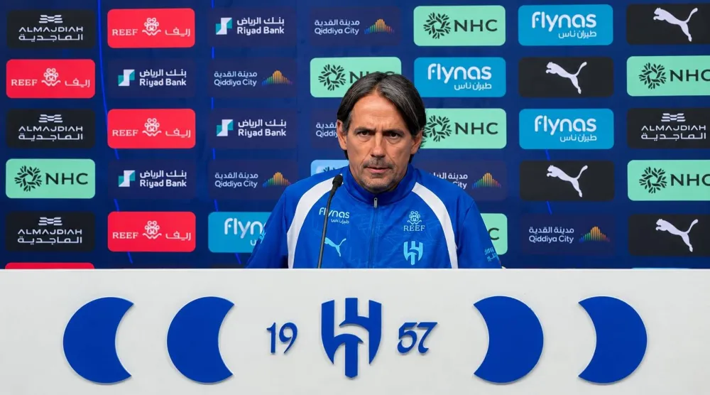 الإيطالي سيموني إنزاغي مدرب الهلال (الشرق الأوسط)