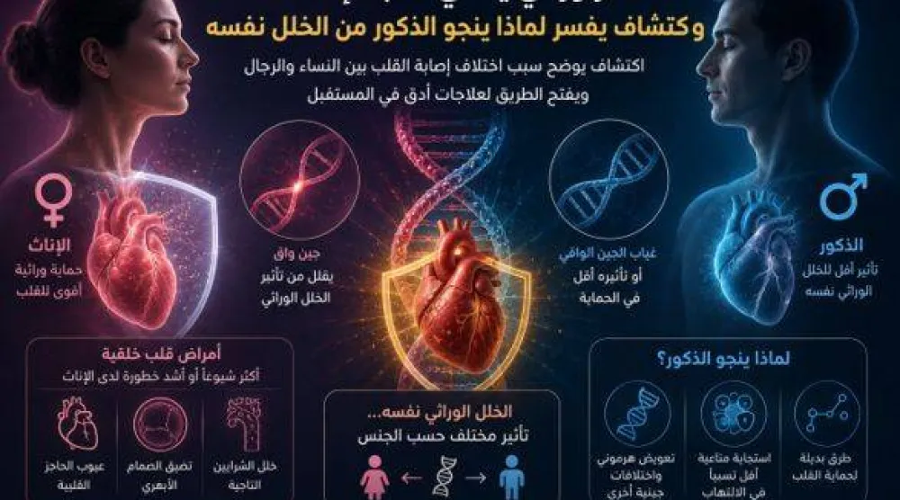 لماذا لا تتعرض النساء للإصابة بأمراض القلب بالدرجة نفسها كما لدى الرجال؟