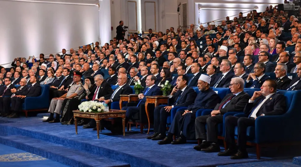 السيسي خلال فعاليات منتدى مصر 2026 (الرئاسة المصرية)