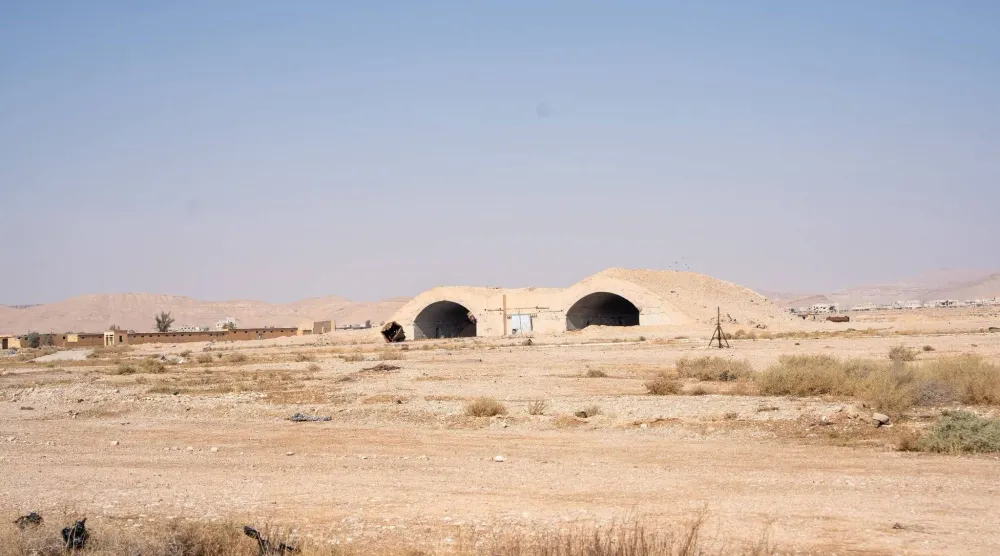 مطار تدمر العسكري من (الهيئة العامة للطيران المدني السوري)
