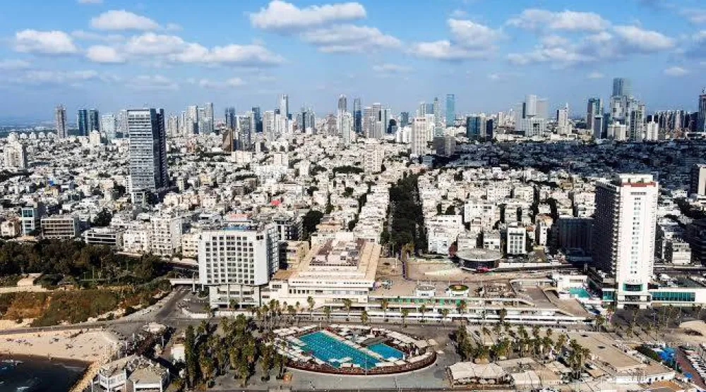 صورة عامة من مدينة تل أبيب الإسرائيلية (رويترز - أرشيفية)