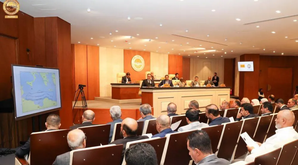 جلسة مجلس النواب الليبي لمناقشة مذكرة ترسيم الحدود البحرية مع تركيا الثلاثاء (إعلام مجلس النواب الليبي)