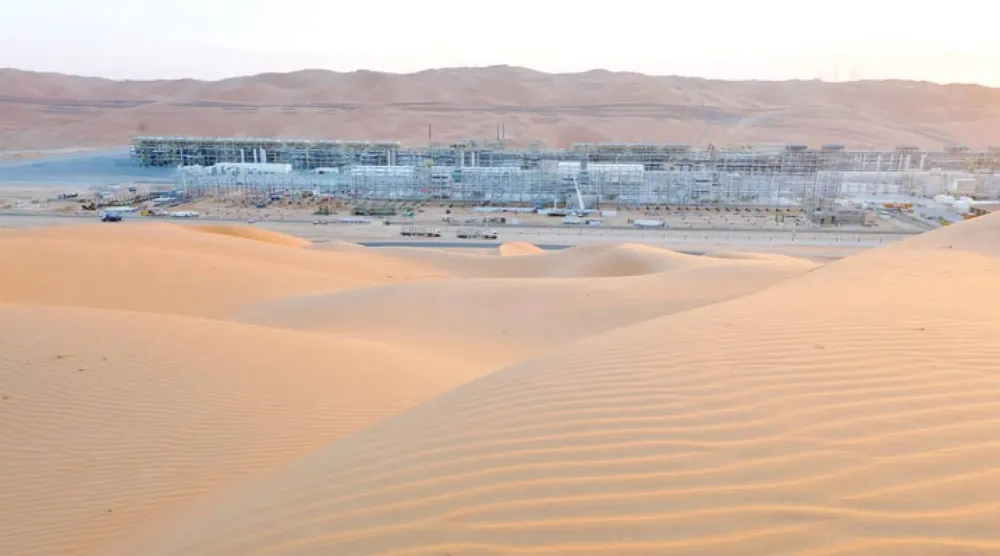 حقل شيبة التابع لشركة أرامكو السعودية (الشرق الأوسط)
