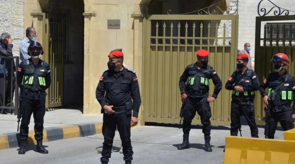 Jordanian security personnel in the capital, Amman (Reuters/File Photo)