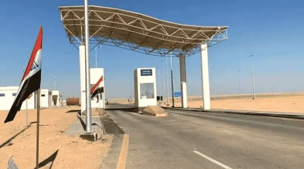 مدخل لمنفذ جميمة الحدودي مع السعودية (الوكالة الرسمية)