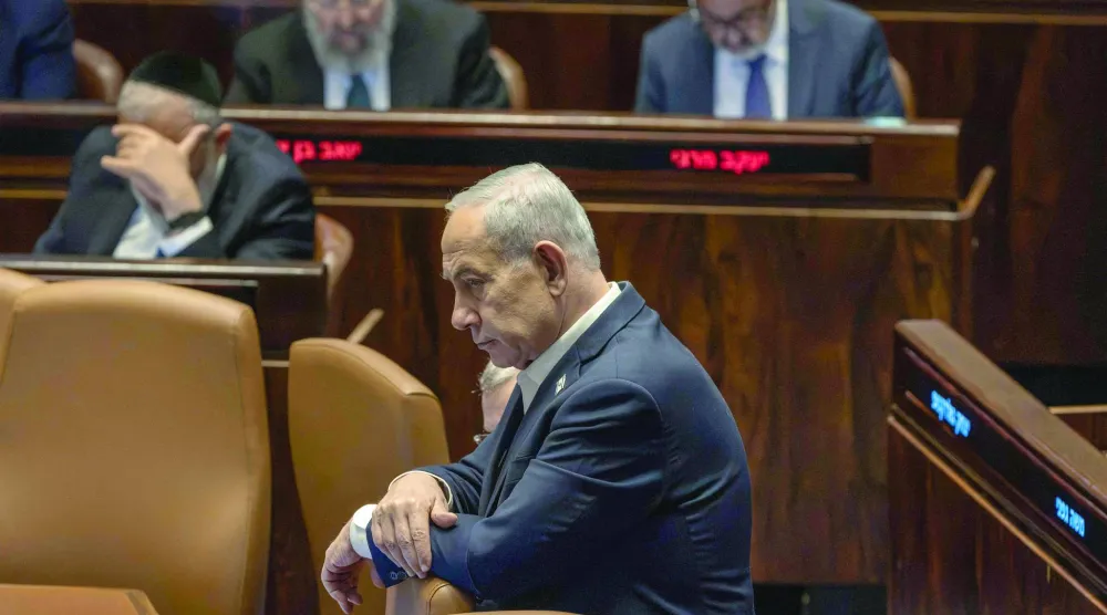 رئيس الوزراء الإسرائيلي بنيامين نتنياهو يحضر جلسة لـ«الكنيست» بالقدس في يوليو 2026  (أرشيفية - أ.ف.ب)