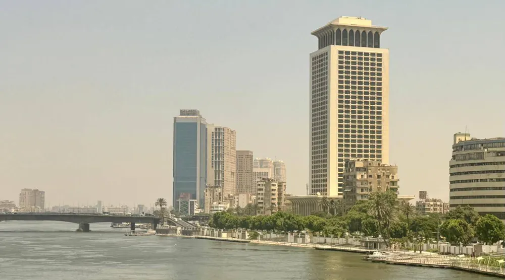 مقر وزارة الخارجية المصرية المطل على النيل (الشرق الأوسط)