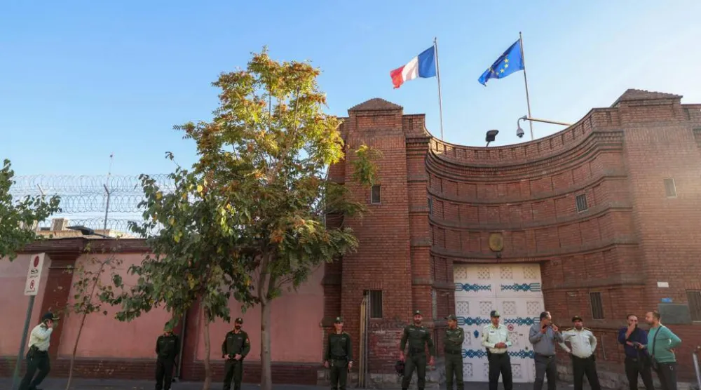السفارة الفرنسية في طهران (أ.ف.ب - أرشيفية)
