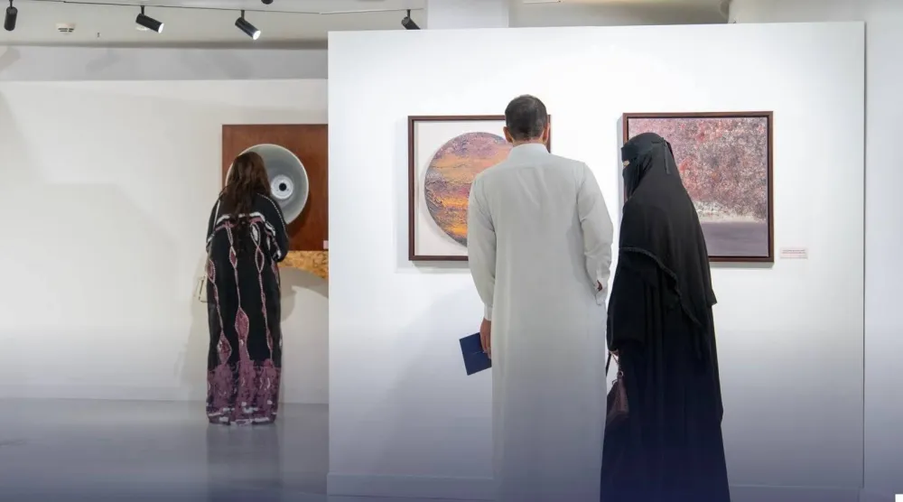 أغلب الأعمال وُلدت من مواد أُعيد تدويرها (وزارة الثقافة)