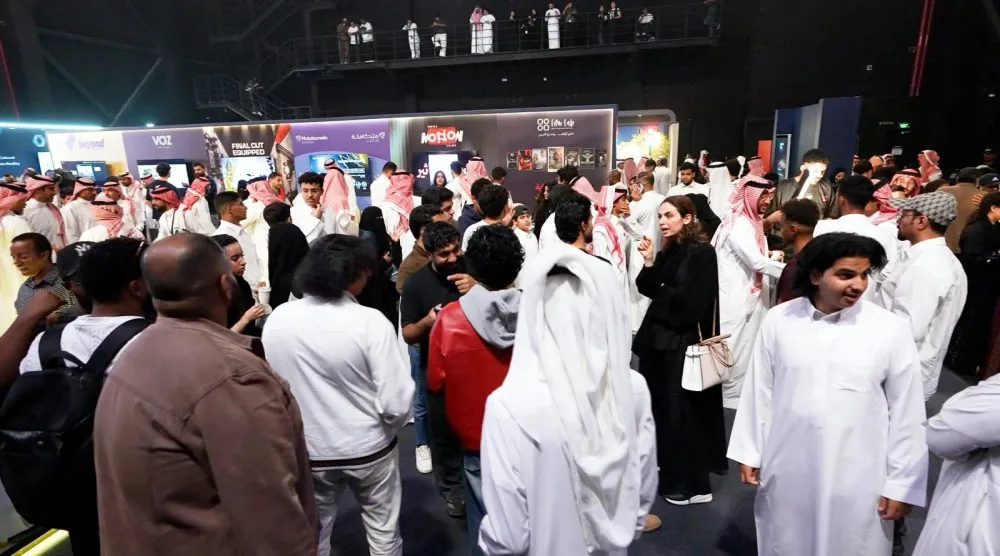 المنتدى يواصل دوره محفزاً رئيساً في تمكين وتطوير صناعة الأفلام السعودية (تصوير: تركي العقيلي)