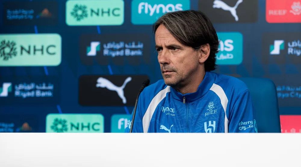 إنزاغي وصف جماهير الهلال بالعمود الفقري لفريقه (نادي الهلال)