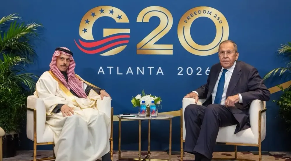 Prens Faysal bin Ferhan ve Rus mevkidaşı Sergey Lavrov (SPA)