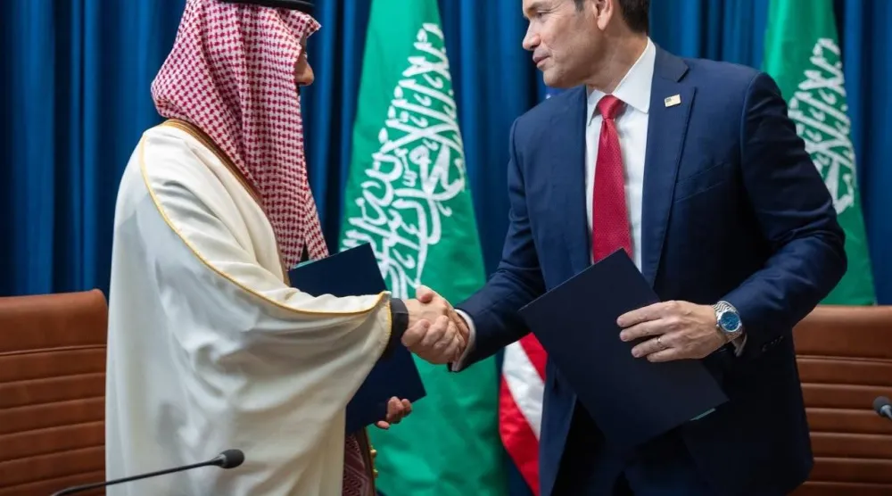 بن فرحان وروبيو يوقعان عقد مشاركة الولايات المتحدة في «إكسبو 2030 الرياض»