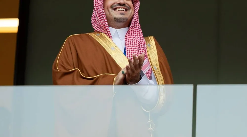 الأمير فهد بن جلوي خلال حفل الافتتاح (واس)
