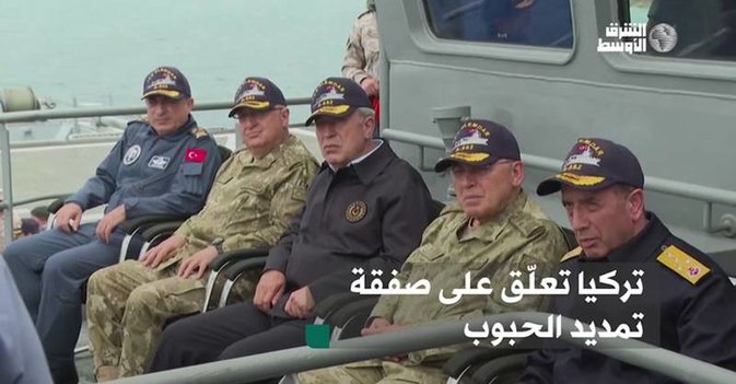 تركيا تعلّق على صفقة تمديد الحبوب