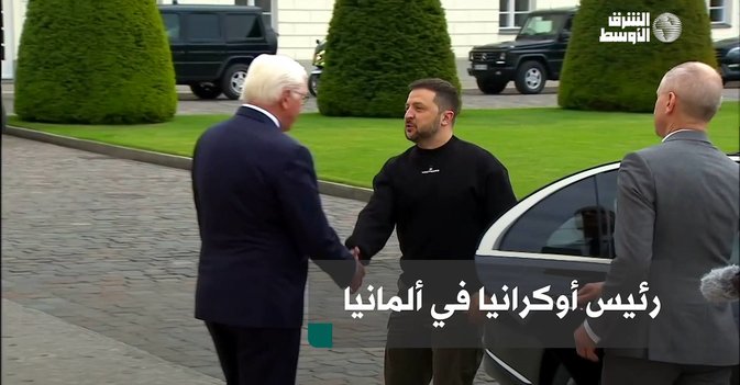 رئيس أوكرانيا في ألمانيا