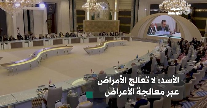 الأسد: لا تعالج الأمراض عبر معالجة الأعراض