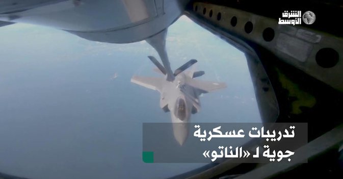تدريبات عسكرية جوية لـ«الناتو»