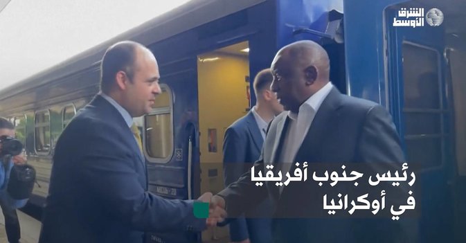 رئيس جنوب أفريقيا في أوكرانيا