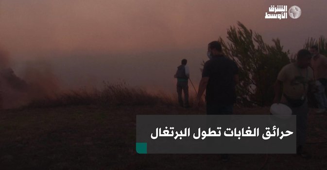 حرائق الغابات تطول البرتغال