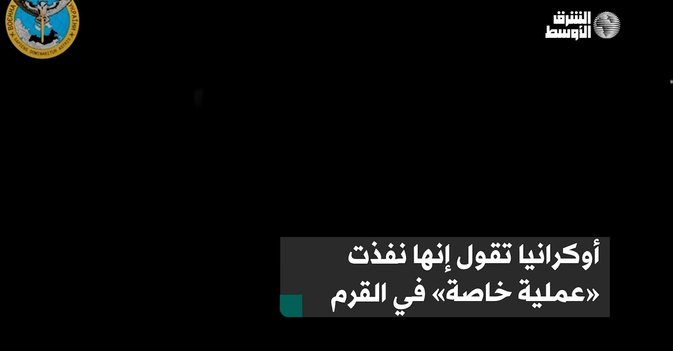 أوكرانيا تقول إنها نفذت «عملية خاصة» في القرم