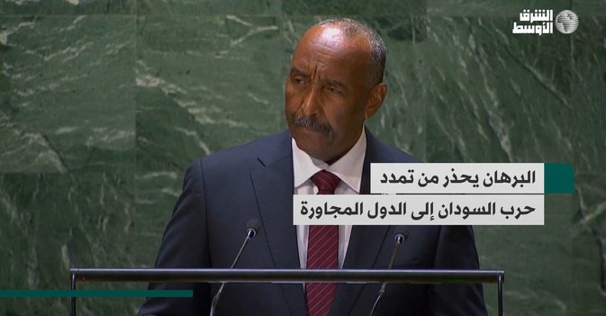 البرهان يحذر من تمدد حرب السودان إلى الدول المجاورة