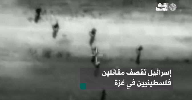 إسرائيل تقصف مقاتلين فلسطينيين في غزة