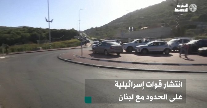انتشار قوات إسرائيلية على الحدود مع لبنان