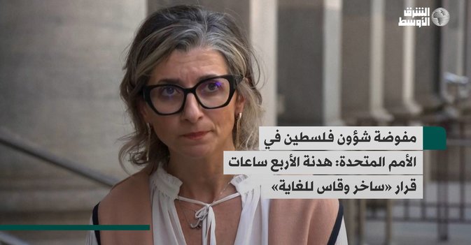 مفوضة شؤون فلسطين في الأمم المتحدة: هدنة الأربع ساعات قرار «ساخر وقاس للغاية»