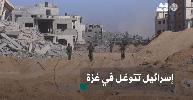 إسرائيل تتوغل في غزة