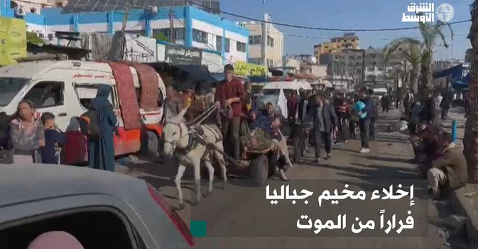 إخلاء مخيم جباليا فراراً من الموت