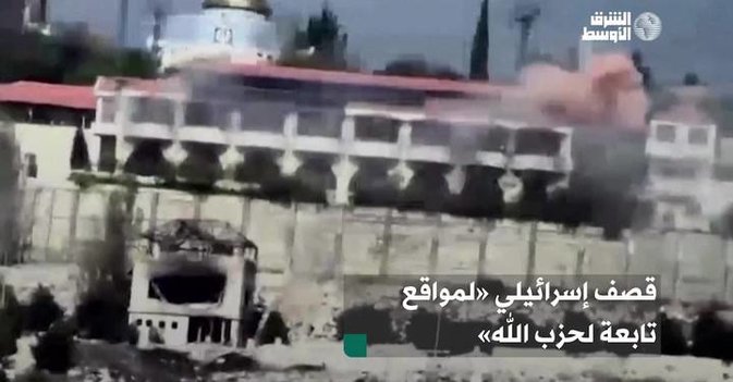 قصف إسرائيلي لمواقع تابعة لـ «حزب الله»