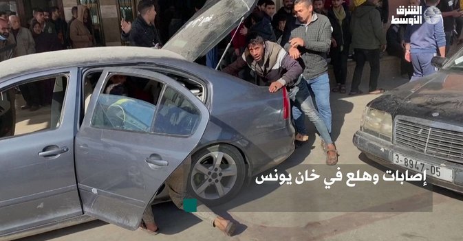 إصابات وهلع في خان يونس