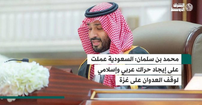 محمد بن سلمان: السعودية عملت على إيجاد حراك عربي وإسلامي لوقف العدوان على غزة