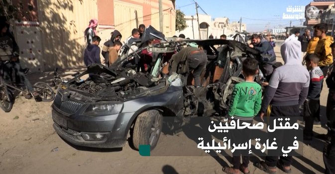 مقتل صحافيّين في غارة إسرائيلية