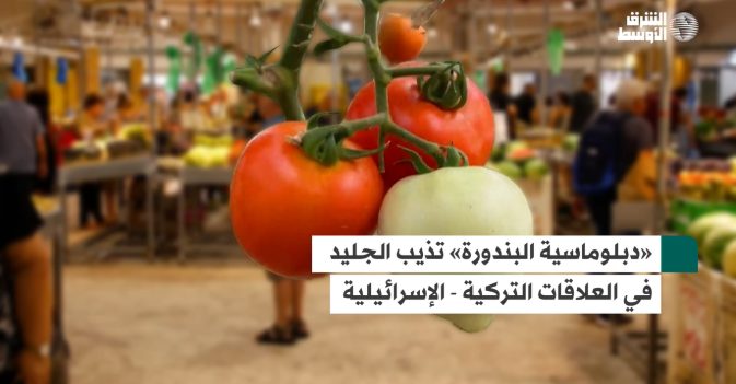 «دبلوماسية البندورة» تذيب الجليد في العلاقات التركية - الإسرائيلية