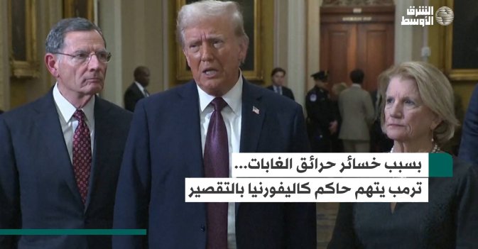 بسبب خسائر حرائق الغابات... ترمب يتهم حاكم كاليفورنيا بالتقصير