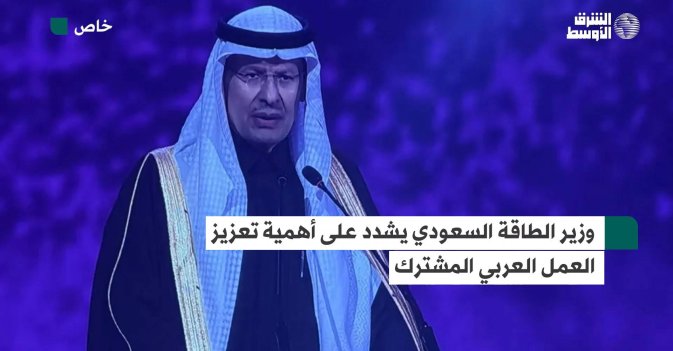 وزير الطاقة السعودي يشدد على أهمية تعزيز العمل العربي المشترك
