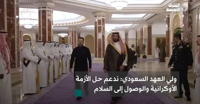 ولي العهد السعودي: ندعم حل الأزمة الأوكرانية والوصول إلى السلام