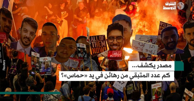 مصدر يكشف.. كم عدد المتبقي من رهائن في يد «حماس»؟