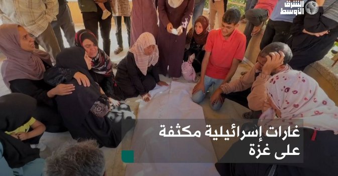 غارات إسرائيلية مكثفة على غزة