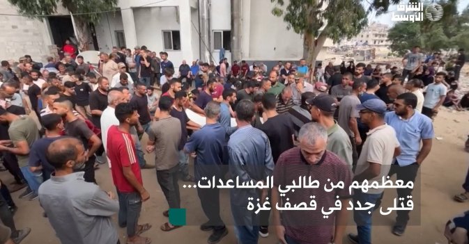 معظمهم من طالبي المساعدات... قتلى جدد في قصف غزة