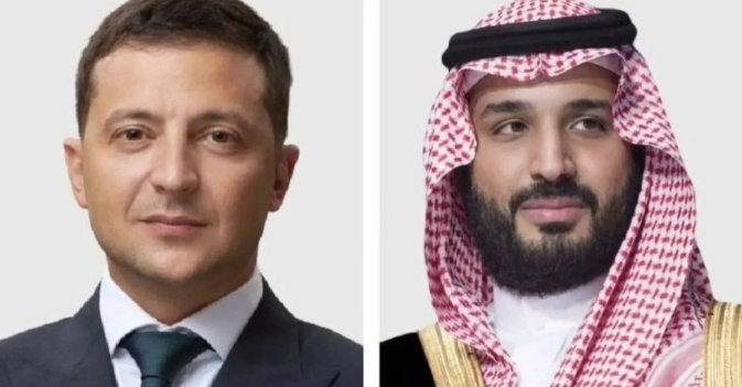 محمد بن سلمان وزيلينسكي