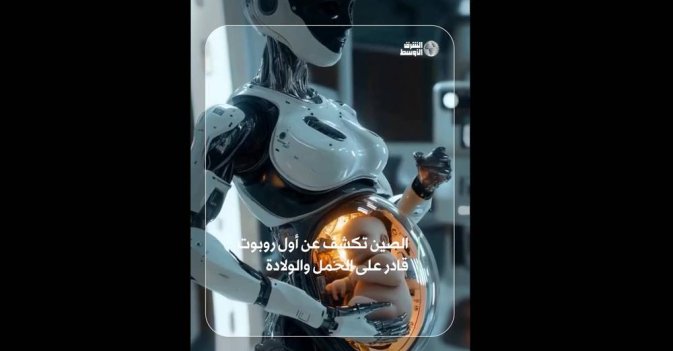 الصين تكشف عن أول روبوت قادر على الحمل والولادة