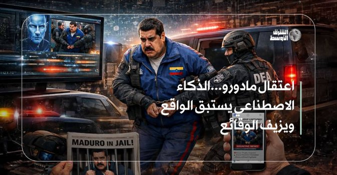 اعتقال مادورو… الذكاء الاصطناعي يستبق الواقع ويزيف الوقائع