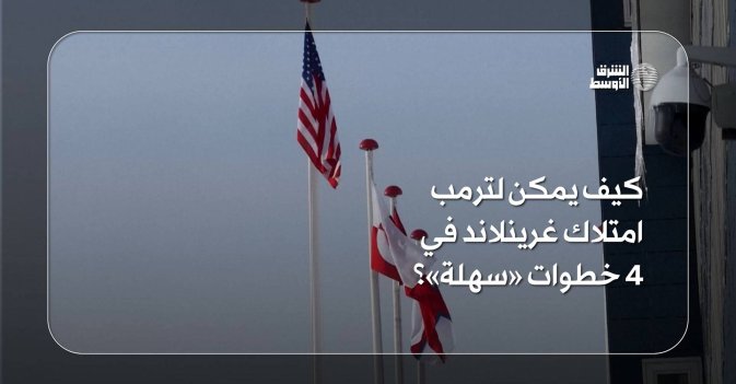 كيف يمكن لترمب امتلاك غرينلاند في 4 خطوات «سهلة»؟