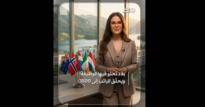 بلاد تحلو فيها الوظيفة ويحلٌق الراتب إلى 3500$