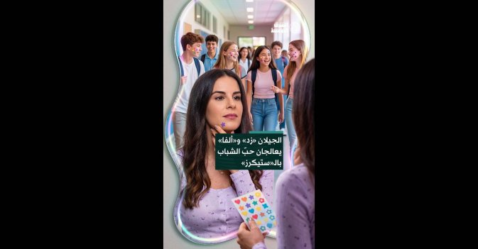 الجيلان زد وألفا يعالجان حبّ الشباب بالستيكرز