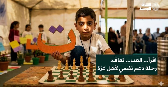 اقرأ... العب... تعافَ: رحلة دعم نفسي لأهل غزة
