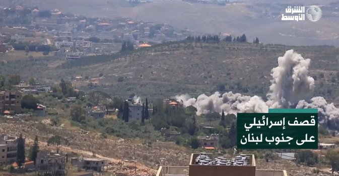 قصف إسرائيلي على جنوب لبنان